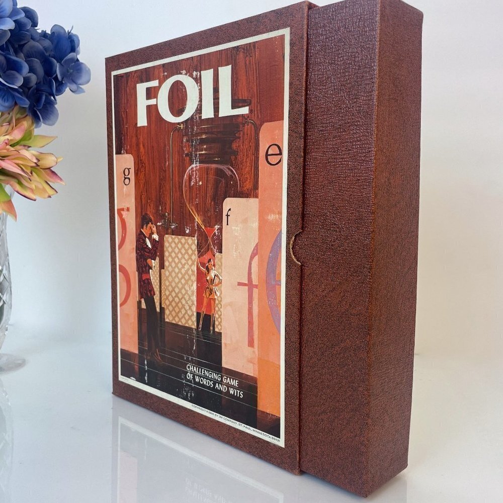 VINTAGE Word Strategy Game | Foil | 3M Bookshelf Game - Picture 5 of 9